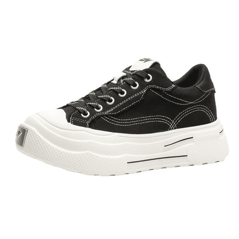Autumn Versatile Trendy Breathable Platform Retro Golden Sports Casual Shoes