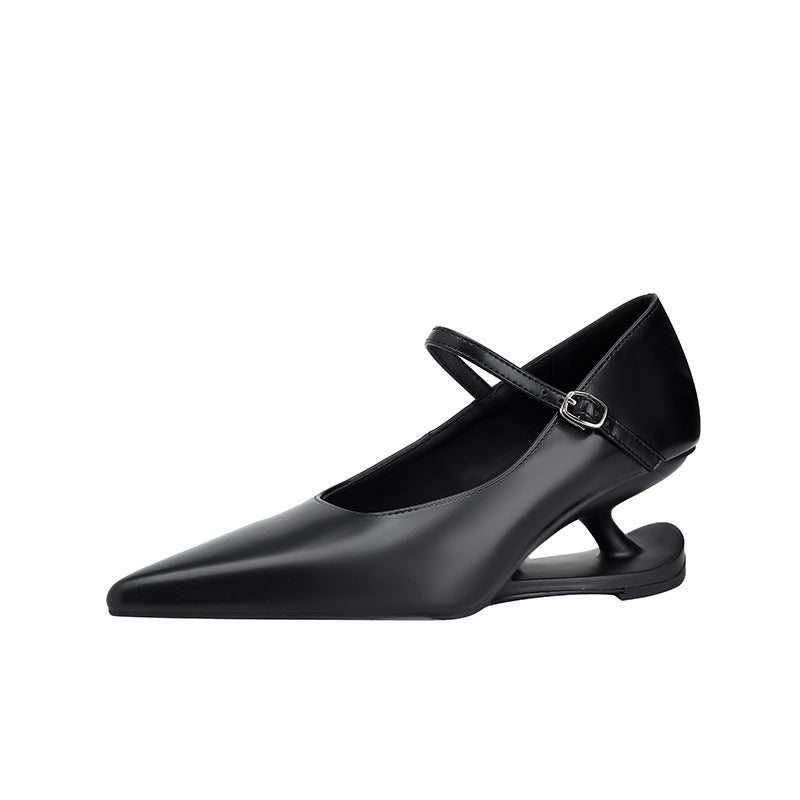 Women's High Chunky Mary Jane Super Popular Women's Fashion Shoes