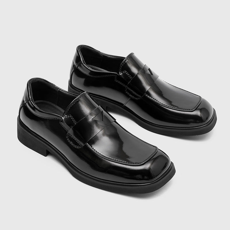 Men's Toe Business Formal Wear Wide British Breathable Loafers