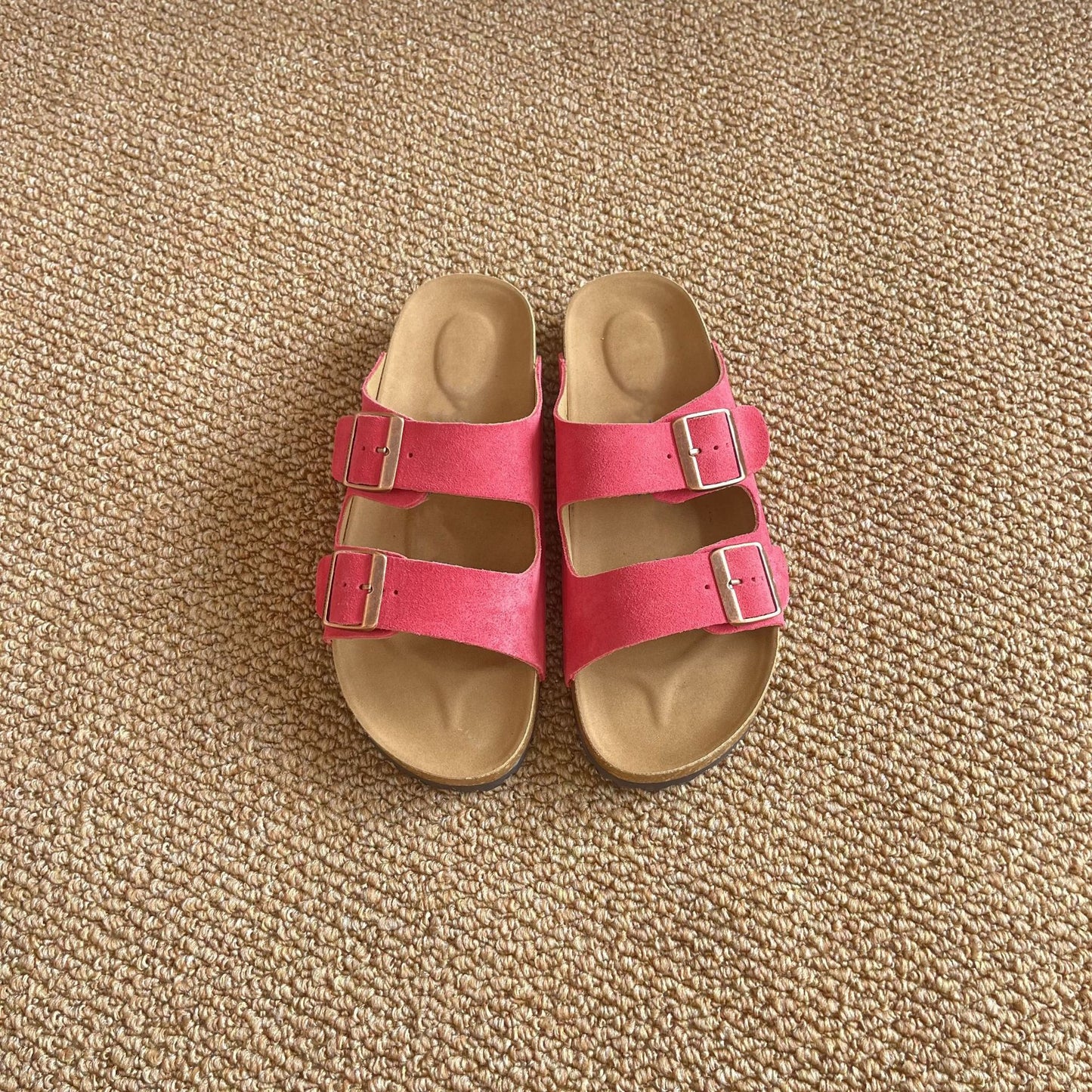 Women's & Men's Large Size Genuine Cork Sole Outdoor Women's Casual Shoes