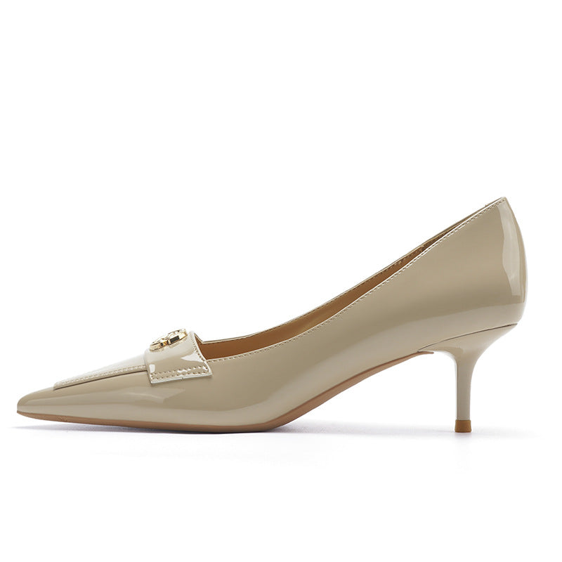 Women's Korean Sexy High-heeled Stiletto Elegant Shallow Mouth With Men's Shoes