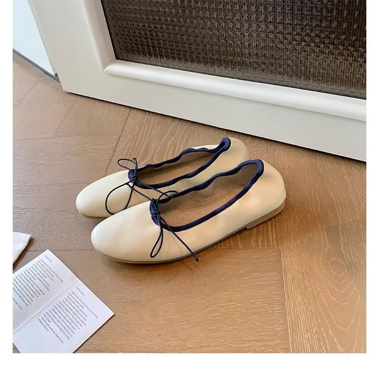 Women's Soft Soled Flats Shallow Mouth Ballet Small Single-layer Women's Fashion Shoes