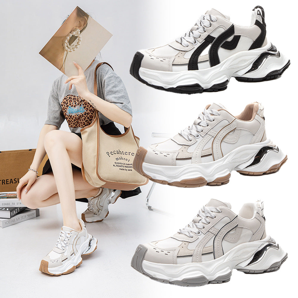 Women's Thick Bottom Dirty Dad Female Summer Space Women's Sports Shoes