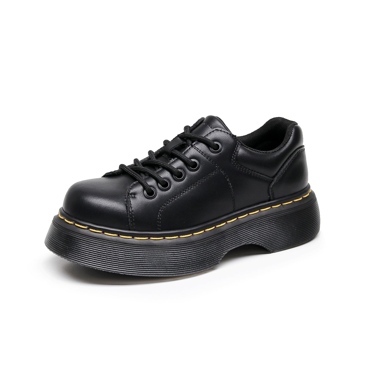 Women's Platform Genuine British Ankle Soft Leather Shoes