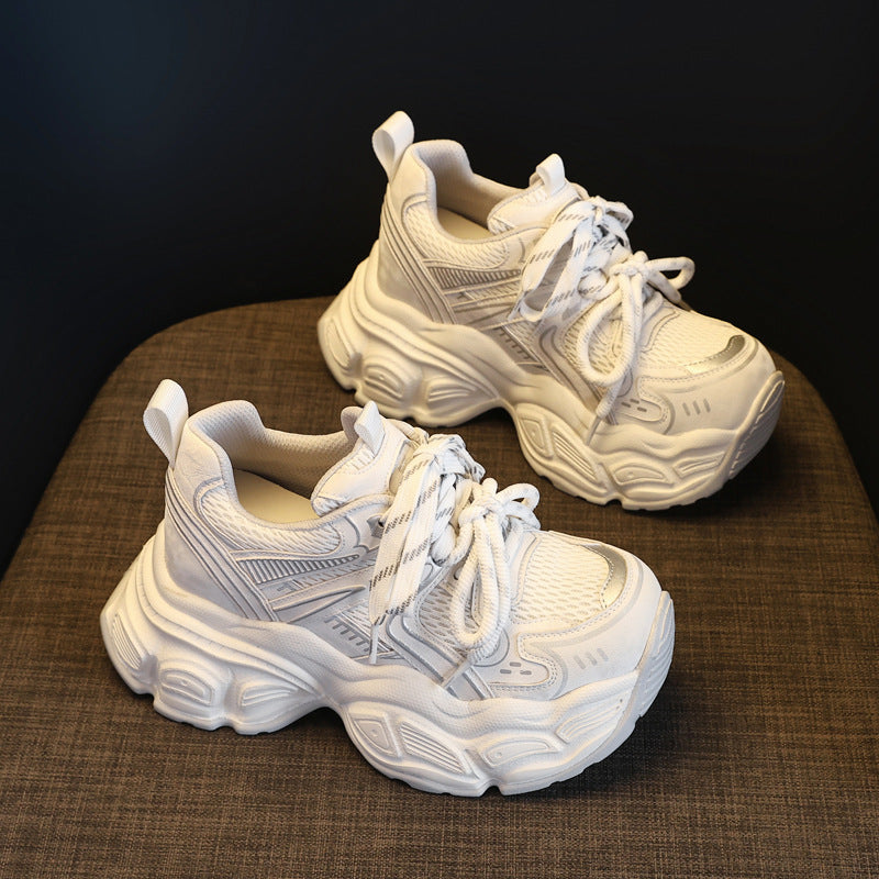 Women's Platform Height Increasing Insole Dad Spring Casual Shoes