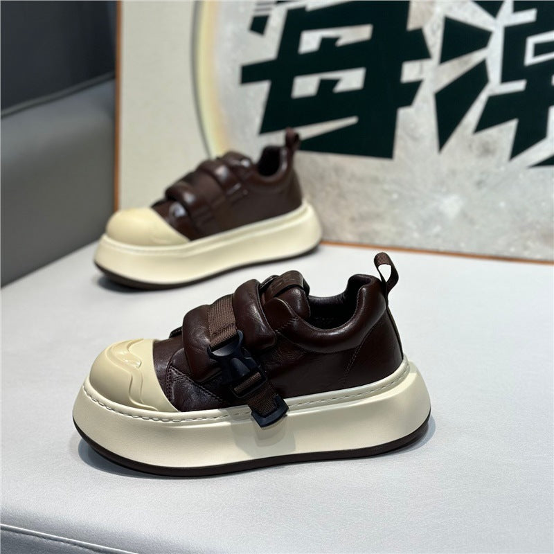 Men's Fashion Comfort Platform Board Inner Lightweight Men's Shoes