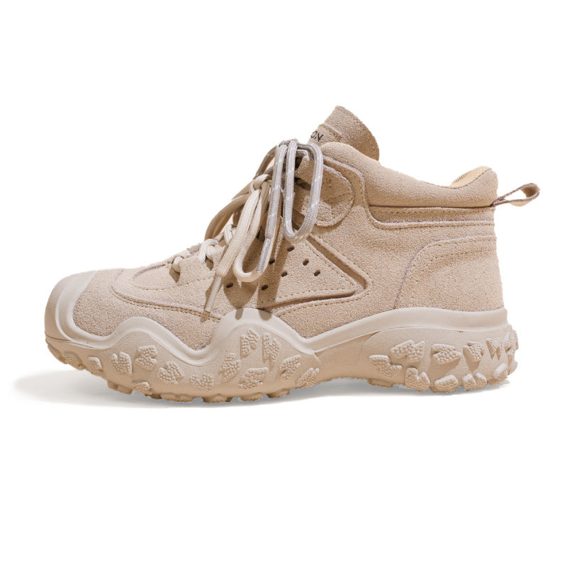 Women's Mountaineering Short British Style Martin Women's Leather Boots