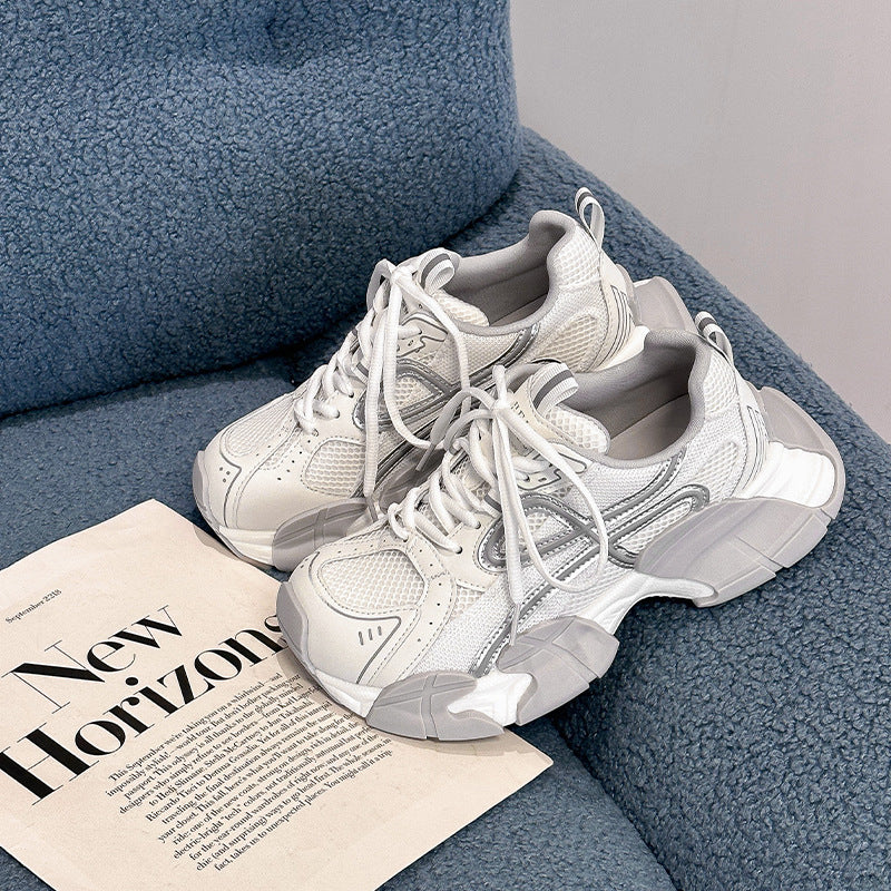 Women's Octopus Paris Mesh Heightened Daddy Spring Fashion Women's Sports Shoes