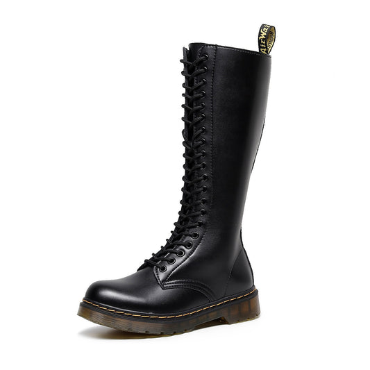 Women's Winter Martin Large Size Lace Up Boots