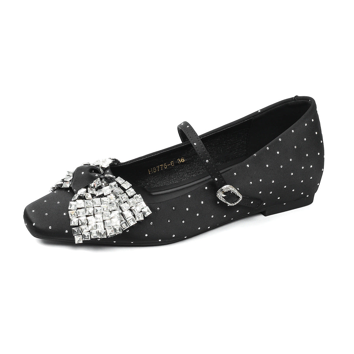 Women's Not Tired Feet Pink French Style Square Toe Mary Jane Women's Fashion Shoes