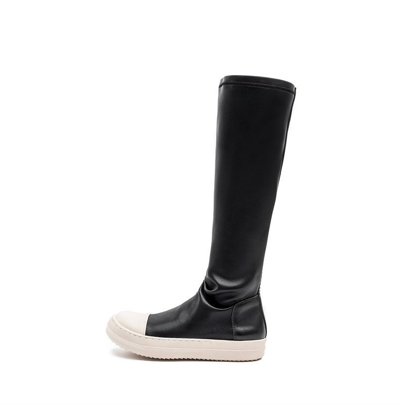 Women's Knee Stretch Thin Spring Goddess Super Hot Short Tang Olivia Boots