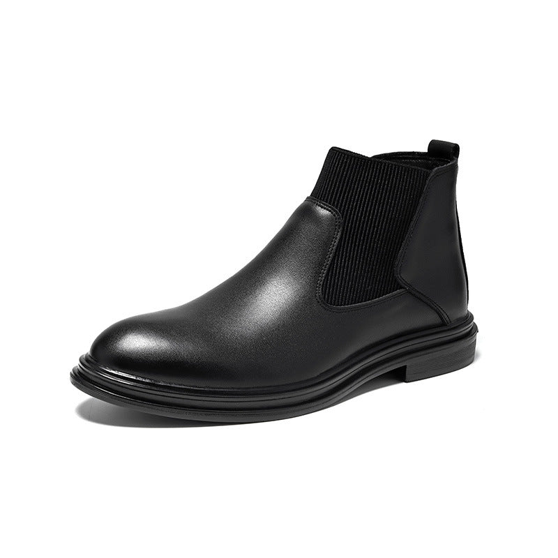 Men's Martin British Style Chelsea Smoke Pipe Boots