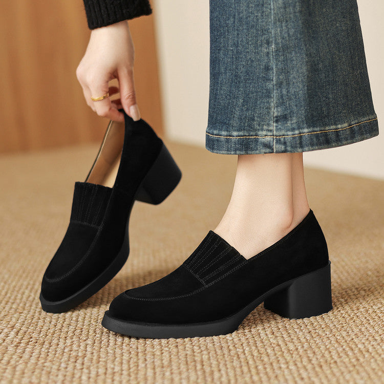 Women's Super Beautiful Frosted Soft Bottom Not Tired Feet Winter Fleece Women's Fashion Shoes
