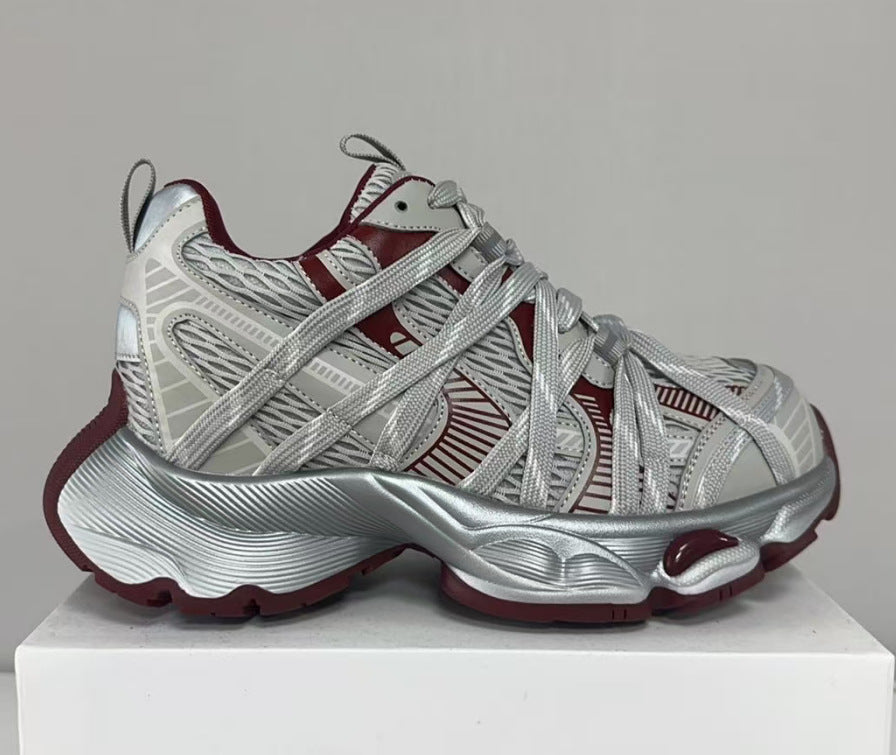 Women's Height Increasing Insole Dad Autumn Breathable Women's Sports Shoes