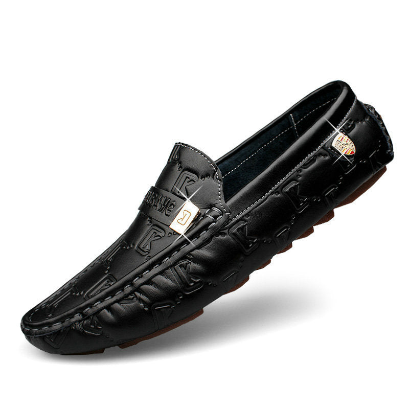 Men's Genuine Doug Trendy Korean Slip-on Soft Men's Shoes