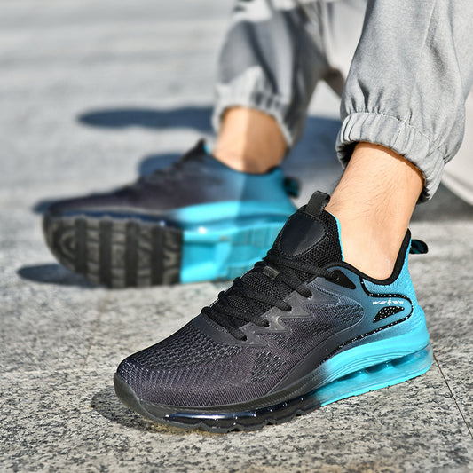 Men's Entrance Examination Plus Size Full Length Air Sole Summer Flying Sneakers