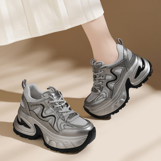 Women's Does Not Make Up For Authentic Comfortable Advanced Dad Platform Women's Casual Shoes