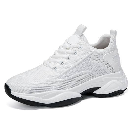 Men's Elevator Dad Breathable Mesh Surface Invisible Height Men's Sports Shoes