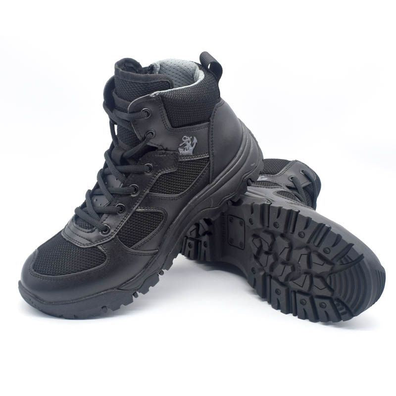 Men's Training Summer Breathable Mesh Deck Black Side Men's Martin Boots