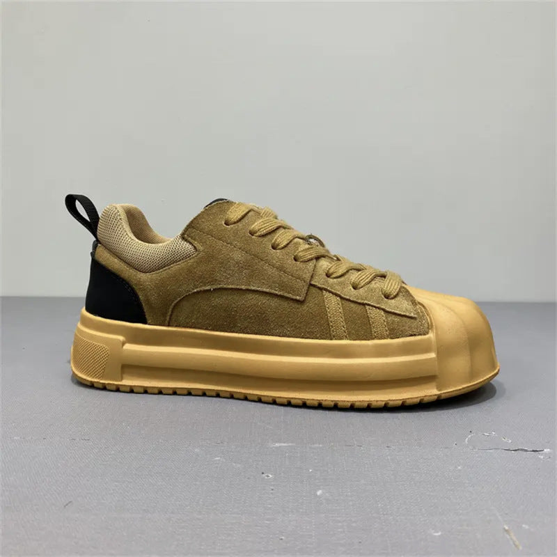 Autumn Trendy Versatile Shell Toe Fashionable Comfortable Platform Casual Shoes