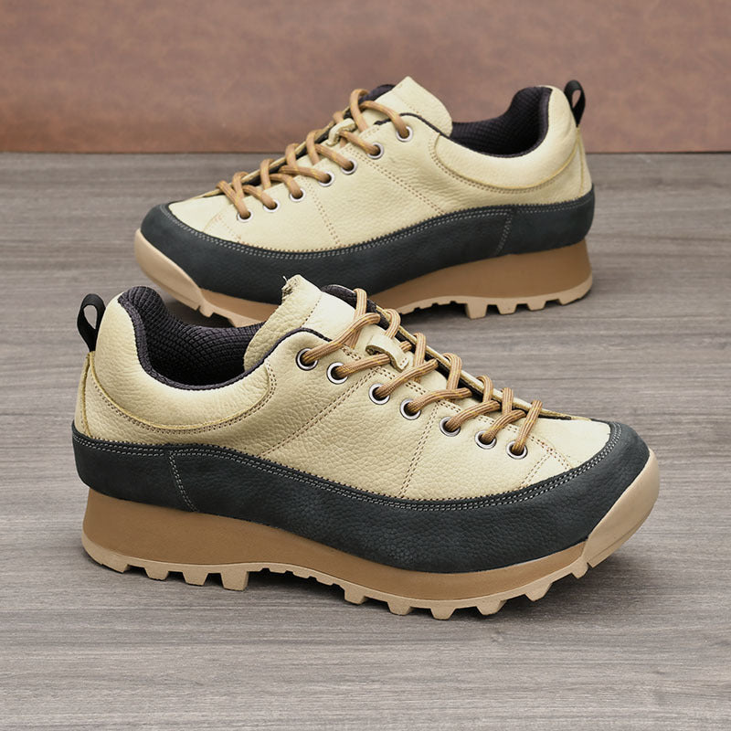 Men's High Quality City Outdoor Hiking Sports Men's Casual Leather Shoes
