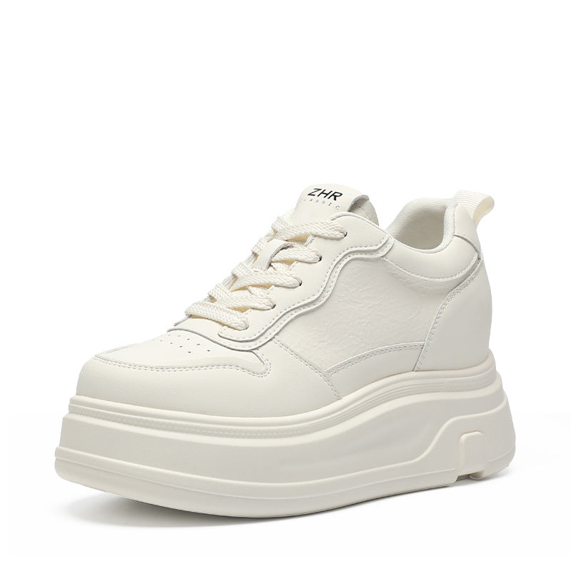 Platform Hidden White Portable Small Sports Women's Casual Shoes