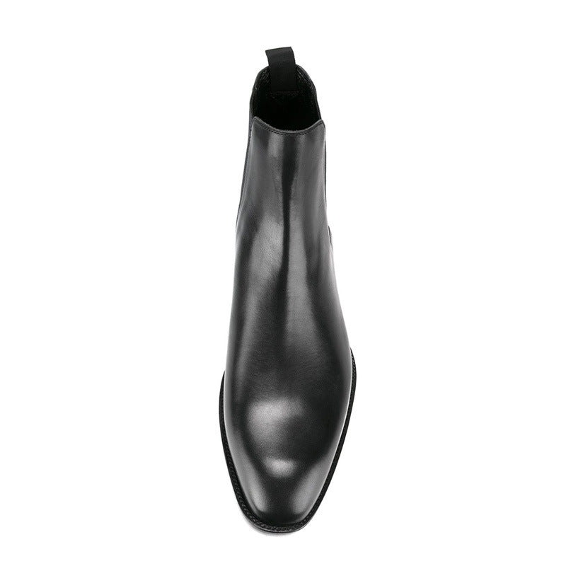 Men's Chelsea Pointed Toe Business Fashion British Men's Shoes