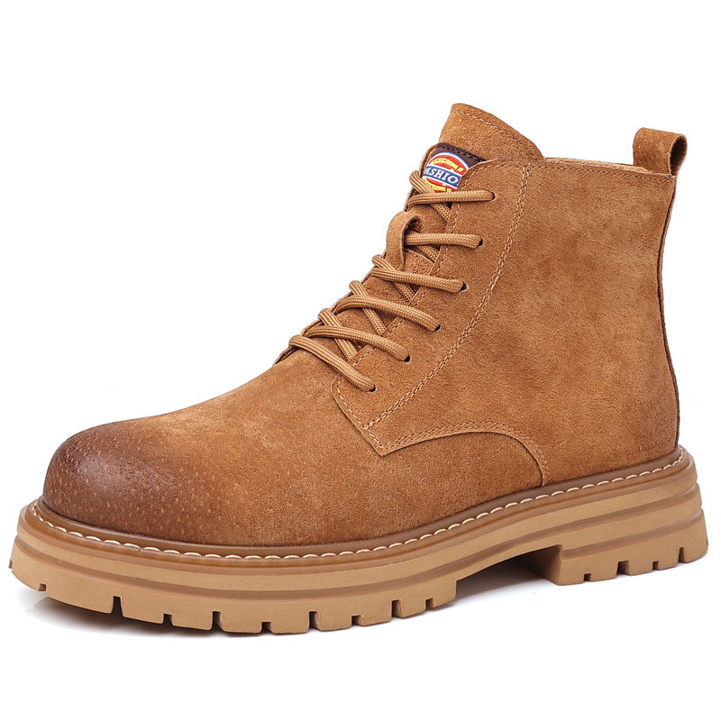 Men's Vintage Autumn Short Trendy Worker British Men's Martin Boots