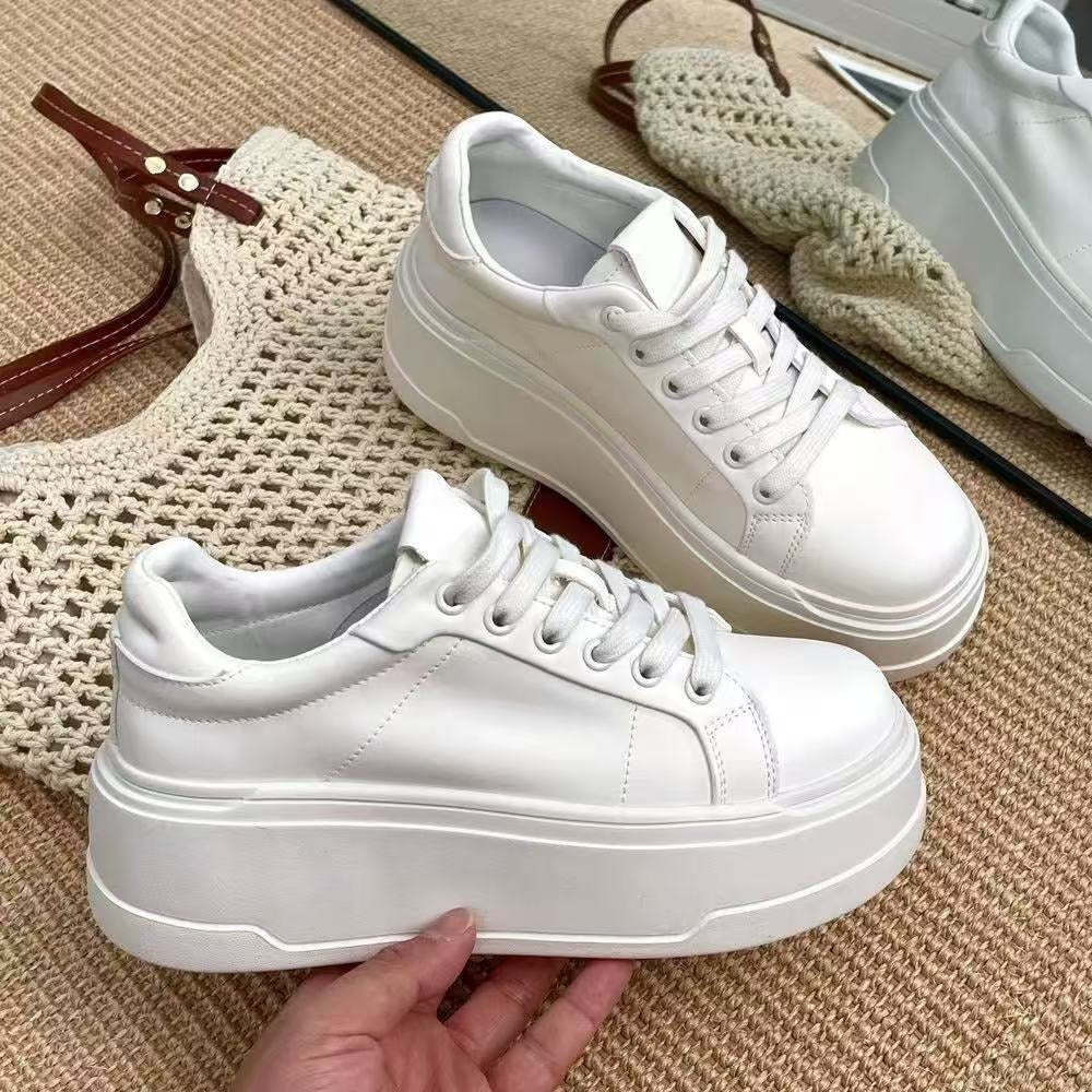 Women's Platform Heightened Easy Wear Summer Biscuit Shape Soft Bottom Lightweight Women's Casual Shoes