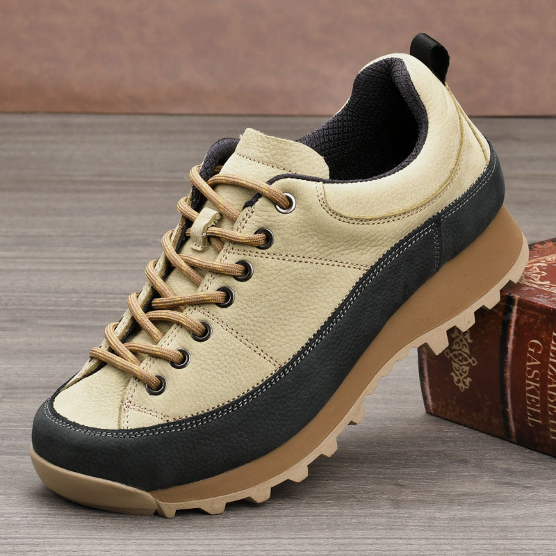 Men's High Quality City Outdoor Hiking Sports Men's Casual Leather Shoes