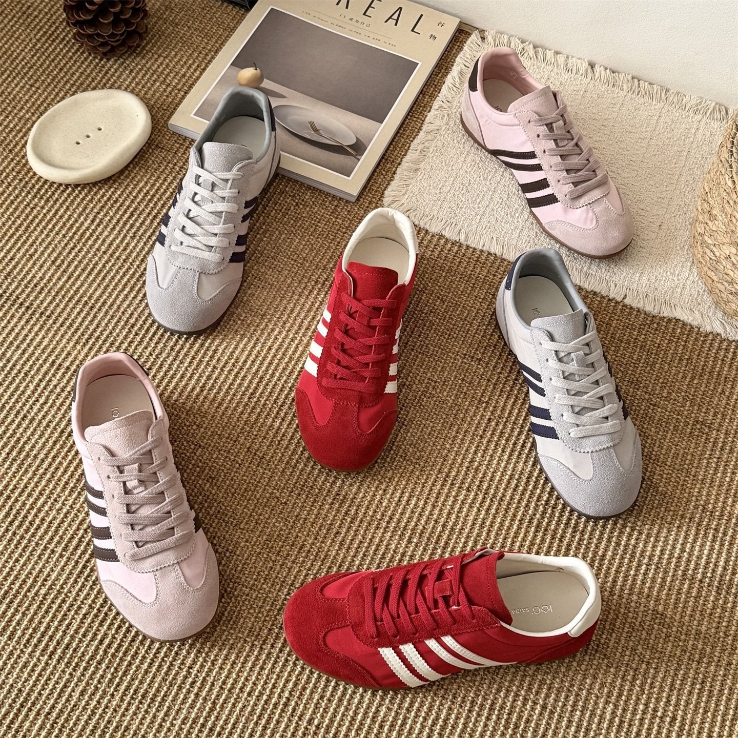 Women's German Training Flat Soft Bottom Wild Women's Sports Shoes
