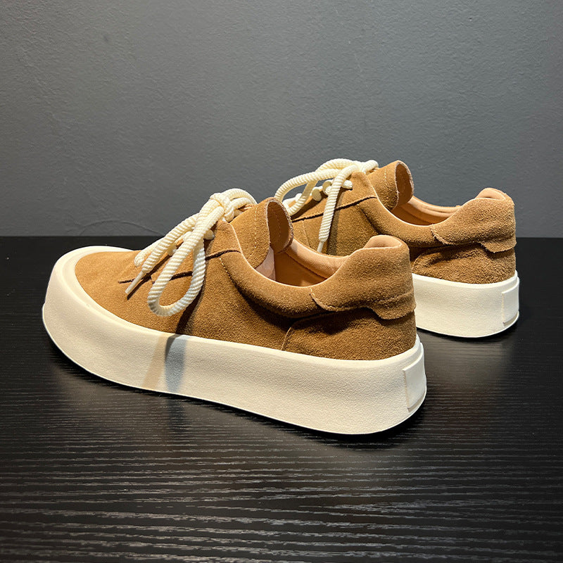 Men's Shooting Design Retro Platform Height Increasing Casual Shoes