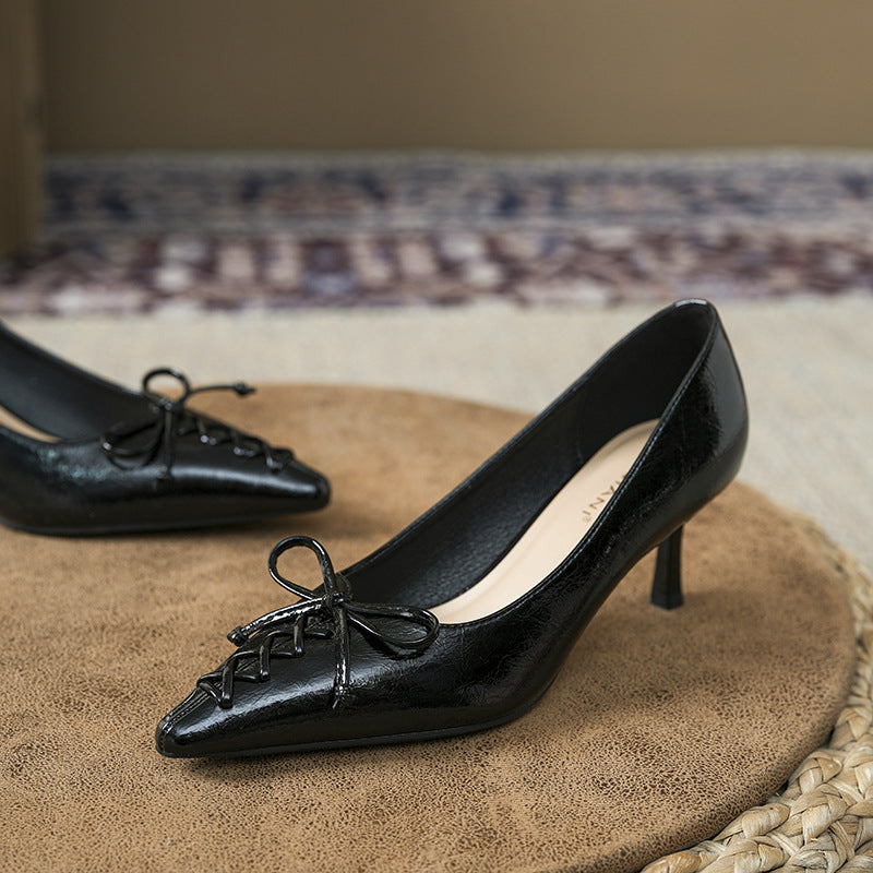 Women's French Style Temperament High Stiletto Not Women's Fashion Shoes