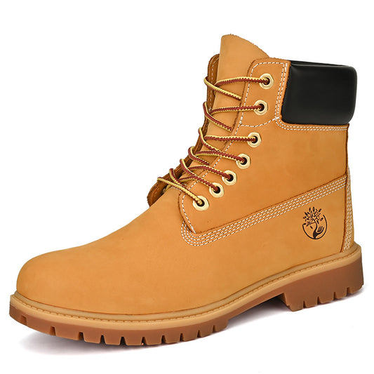 Men's Classic Worker Plus Size Outdoor Couple Men's Martin Boots