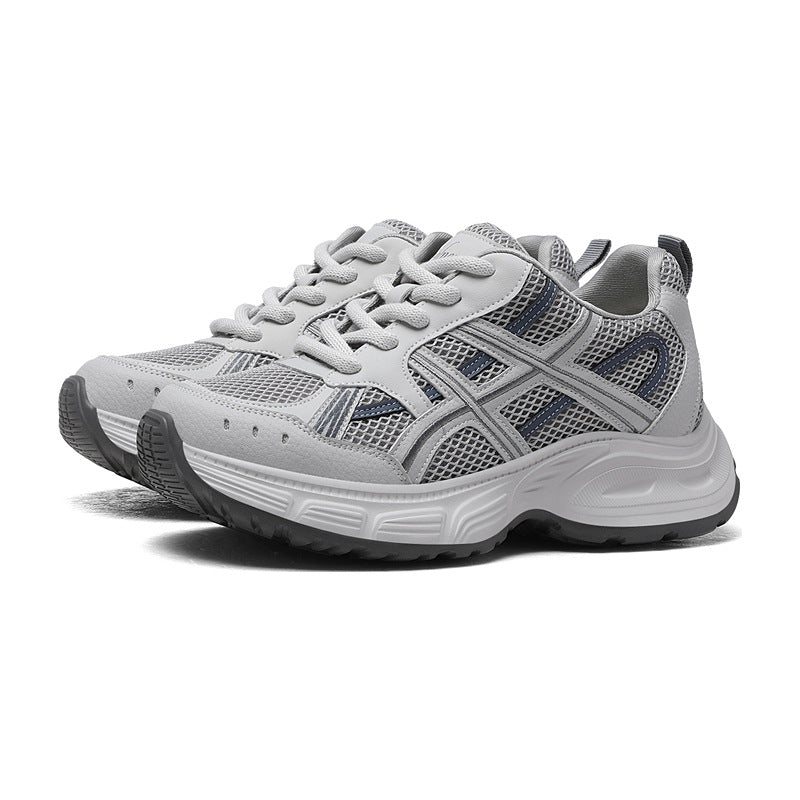 Women's Height Increasing Gray Days Spring Joker Casual Shoes