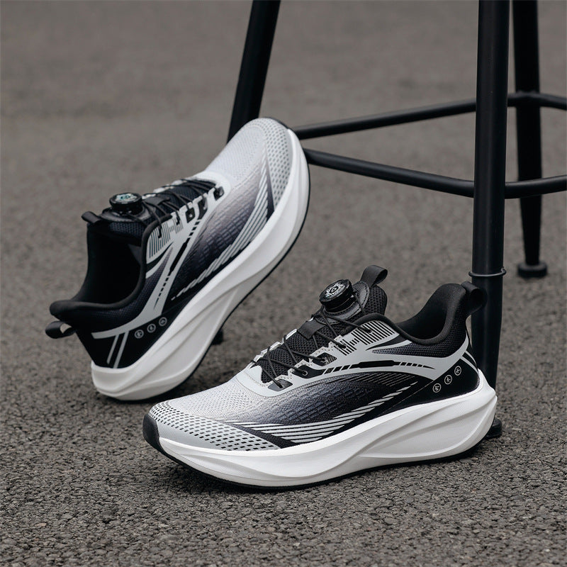 Men's Mesh Breathable Shock Absorption Soft Sole Rotating Men's Sports Shoes