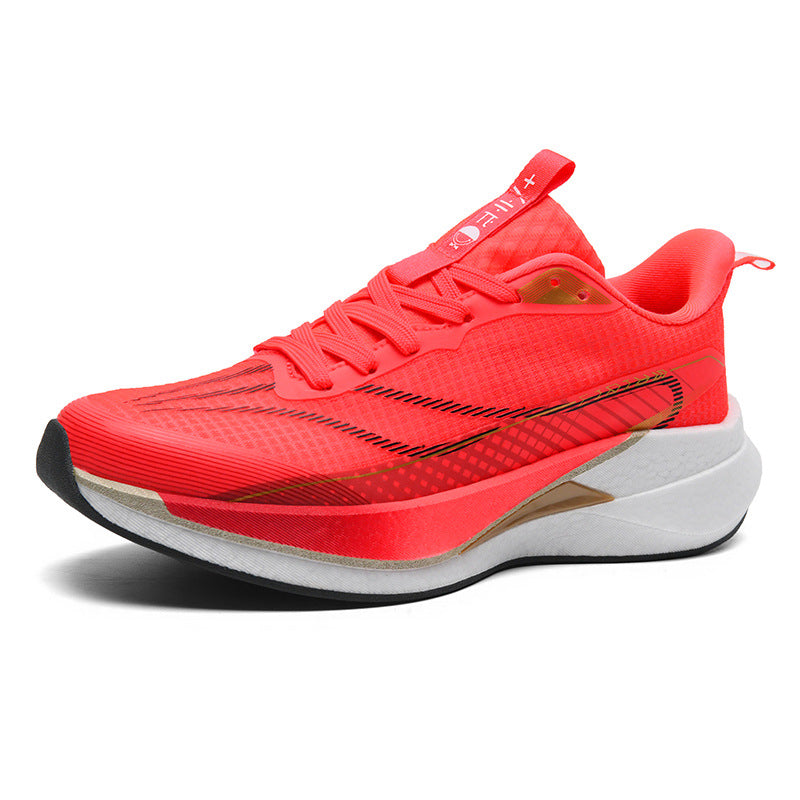 Women's & Men's Red Rabbit Running High Quality Breathable Mesh Button Leisure Men's Sports Shoes