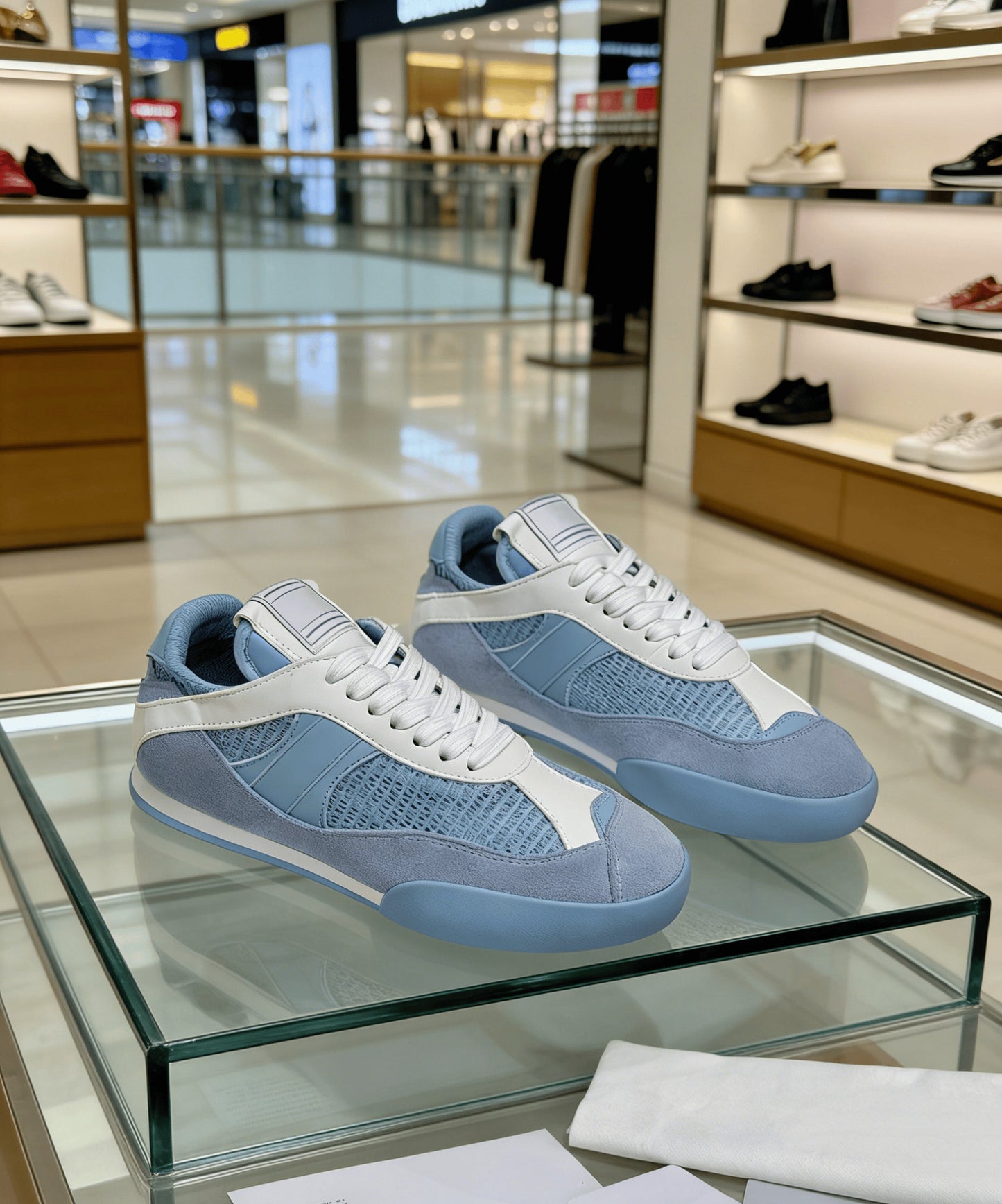Women's Training Early Spring Retro Mesh Breathable Sports Casual Shoes