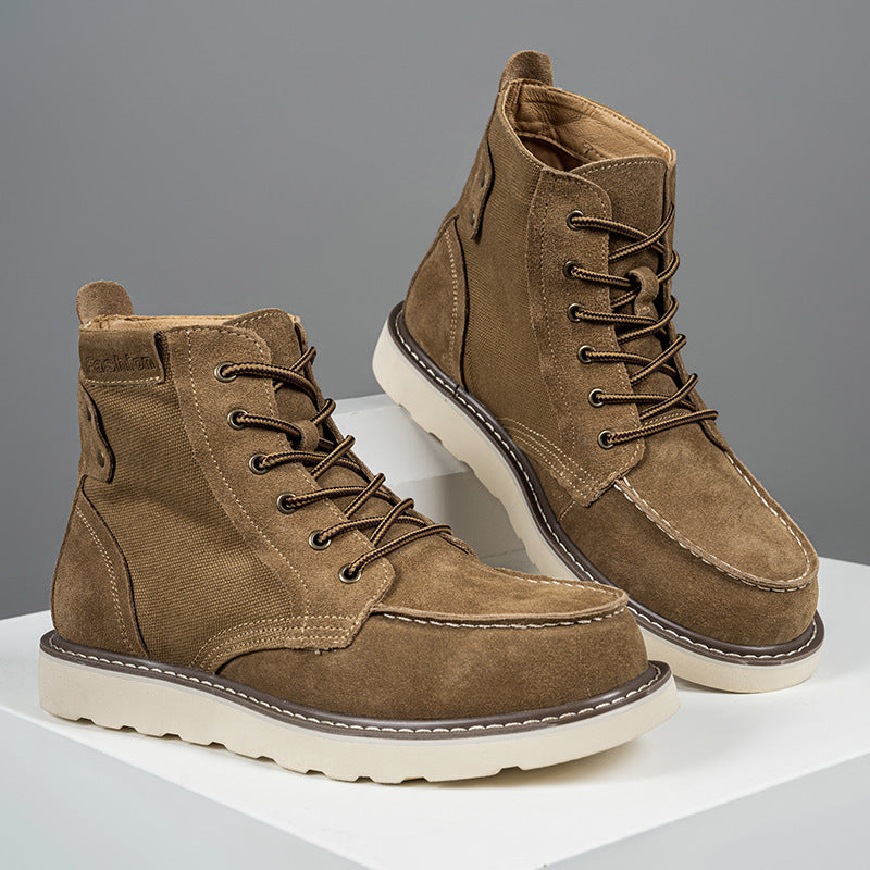 Men's Clothes Plus Size Special Vintage Martin Men's Leather Boots