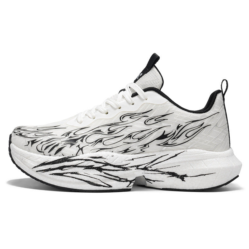 Men's Cushioning Rebound Professional Running Spring Breathable Mesh Lightweight Men's Sports Shoes
