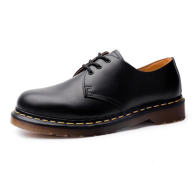 Women's & Men's Authentic British Style Plus Size Short Women's Leather Boots