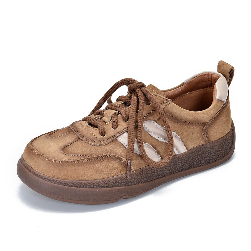 Women's Genuine Flat Spring Four Low Top Sports Style Women's Shoes