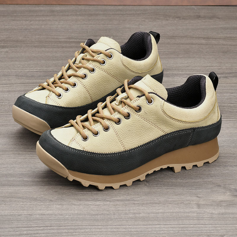 Men's High Quality City Outdoor Hiking Sports Men's Casual Leather Shoes