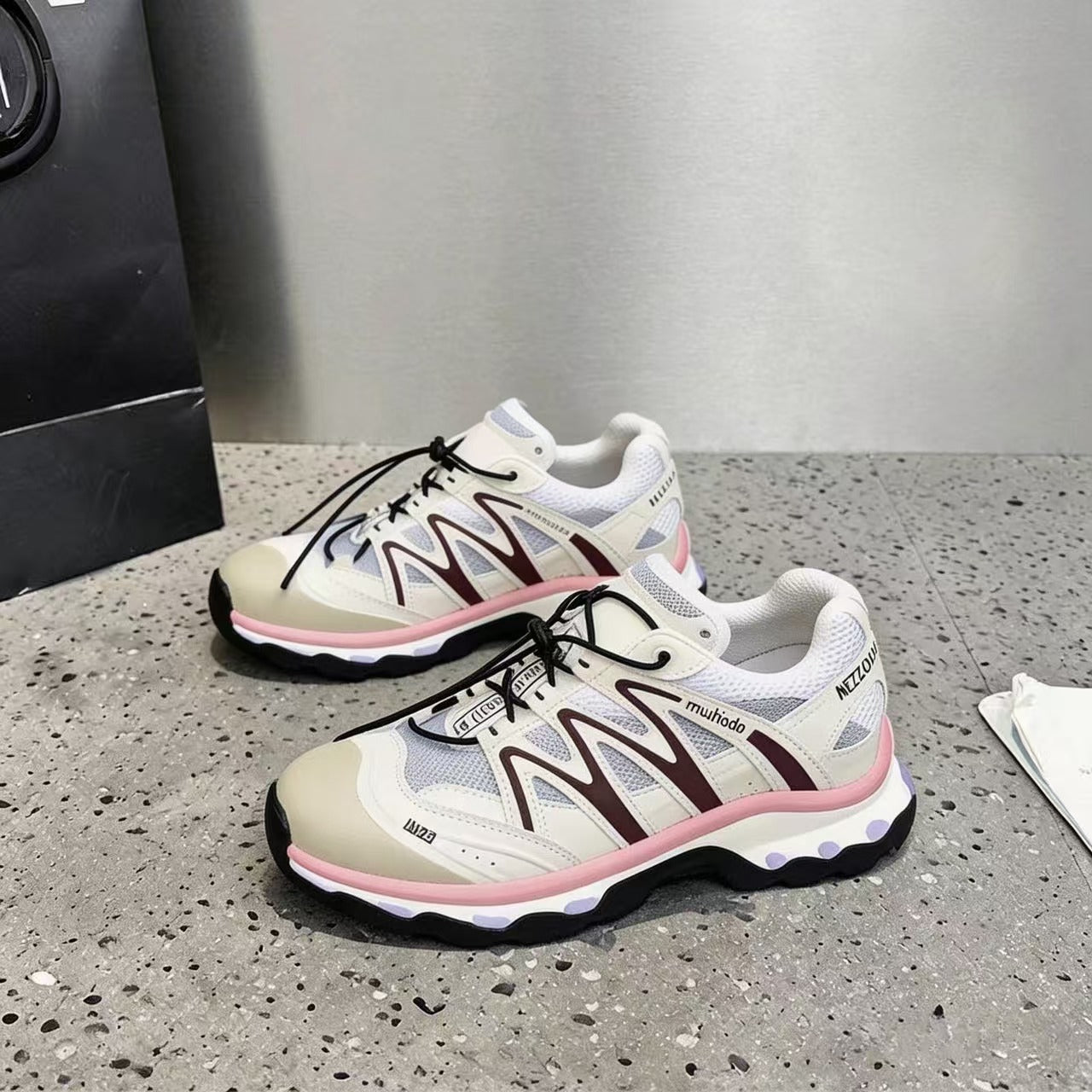 Women's Heightened Daddy Spring Outdoor Hiking Thick Bottom Sports Casual Shoes