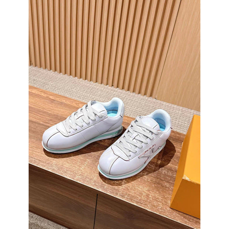 Women's & Men's Donkey's Bread Fashionable White Comfort Couple Sports Casual Shoes