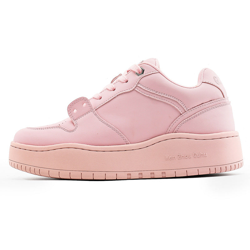 Women's Thick-soled Summer Dopamine Bread Board Elevator Men's Sports Shoes