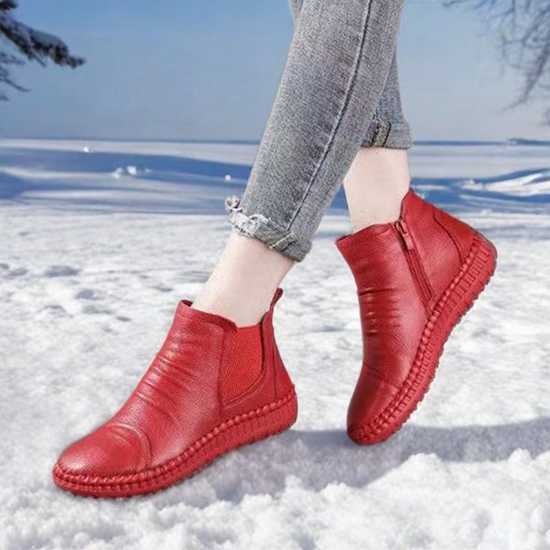 Women's Genuine Flat Joker Soft Bottom Comfortable Boots
