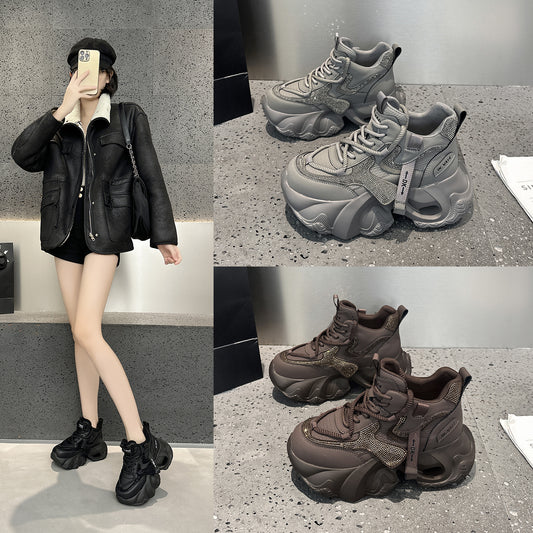 Graceful Women's Dad Autumn Breathable Sports Women's Casual Shoes