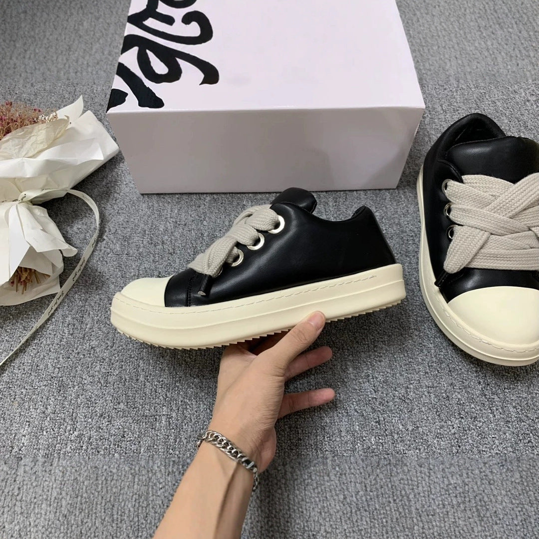 Flat For Dark Pang Ding Bread Men's Sports Shoes