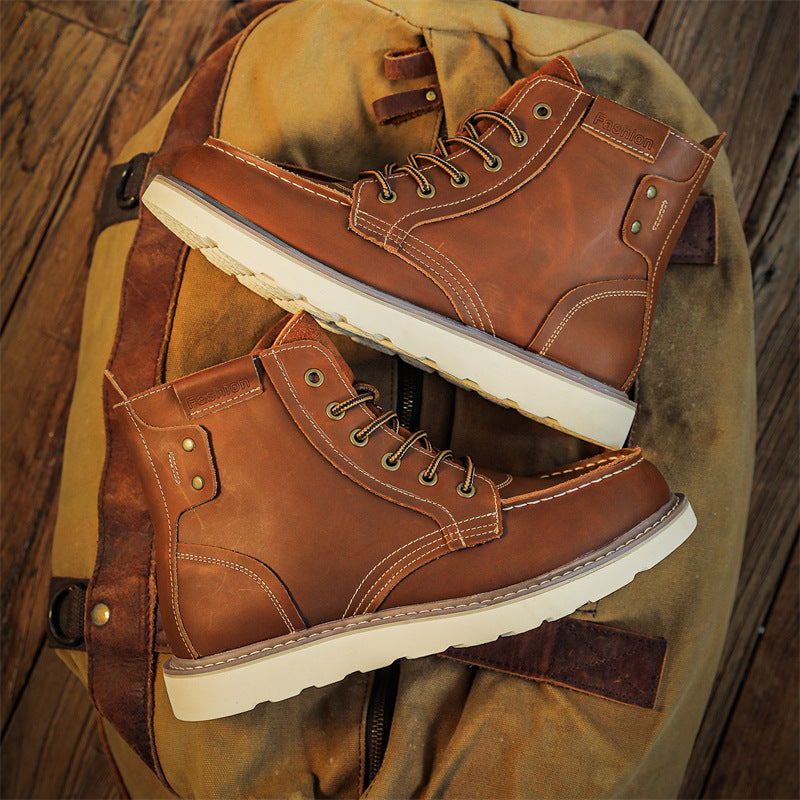 Men's Plus Size Martin Short American Outdoor Clothes Special Men's Shoes